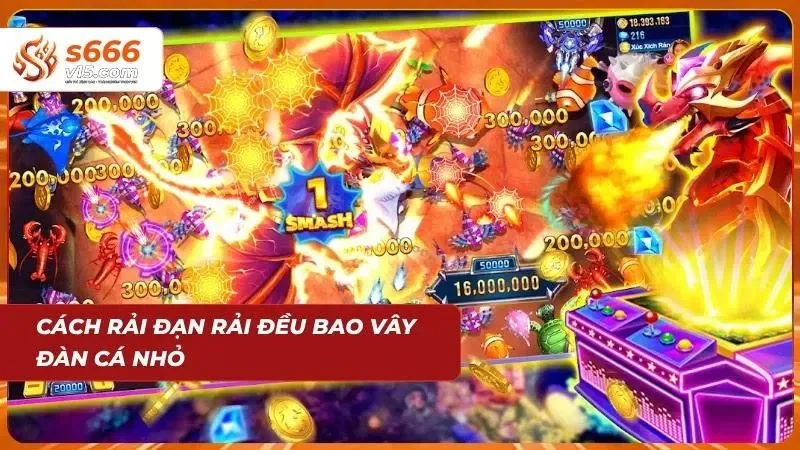 Bắn Cá Long Vương – Game Săn Rồng Biển Đổi Thưởng Hấp Dẫn 5 Kỹ thuật xoay nòng súng liên tục giúp rải đạn bao vây tiêu diệt đàn cá nhỏ tối ưu nhất